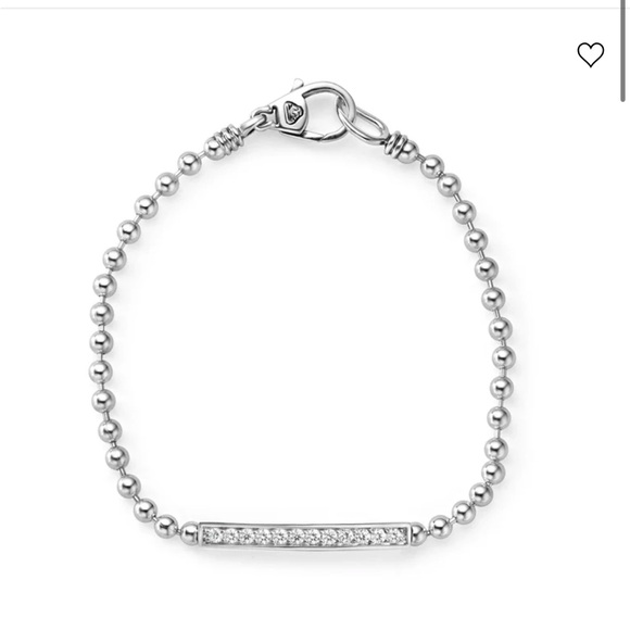 Lagos diamond bar beaded bracelet - Picture 5 of 5